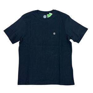 Element Men's Black Organic Cotton Short Sleeve Shirt